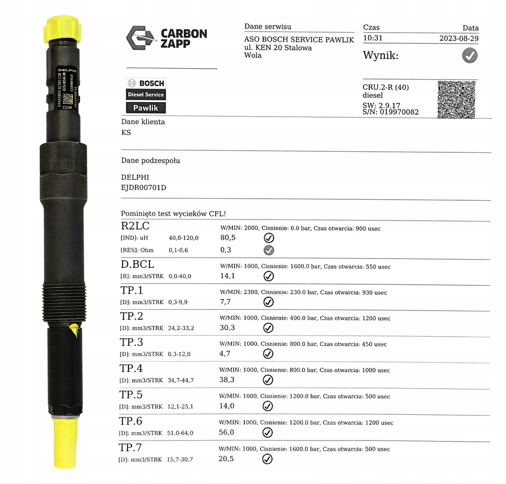 фото №2, Форсунки ford mondeo 2.2 tdci 6s7q-9k546-aa