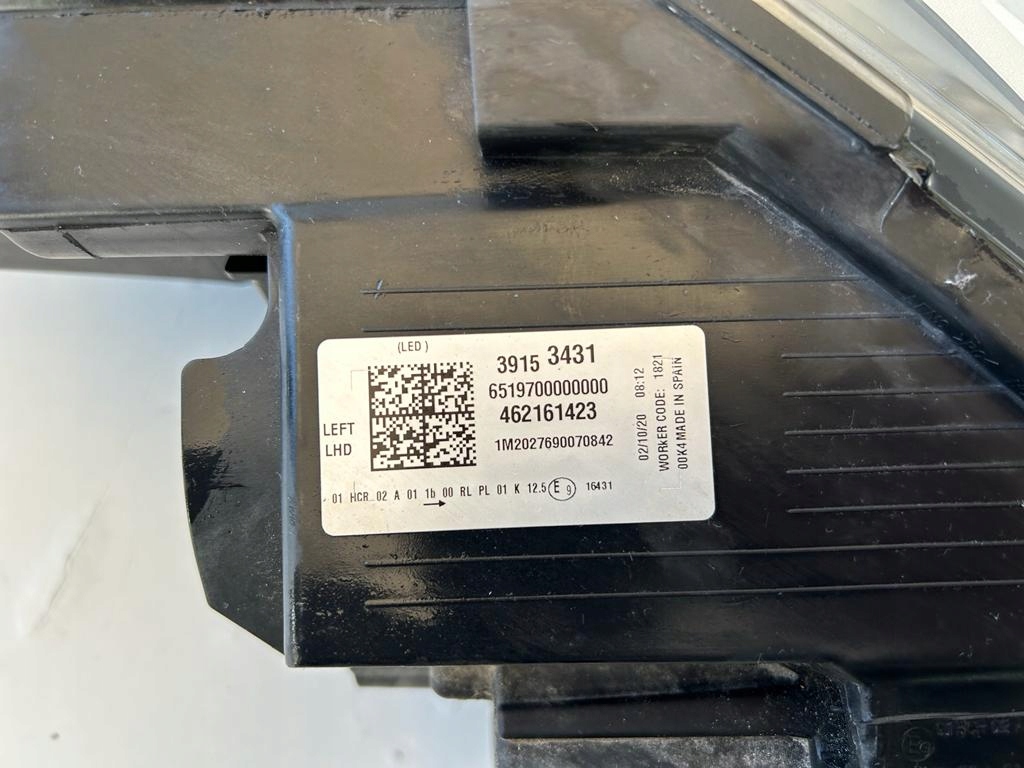 фото №4, Opel crossland x лампа левая full led 39153431