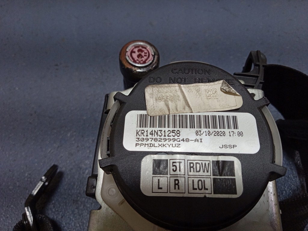 фото №5, Audi a6 c8 pas безопасности левый задняя