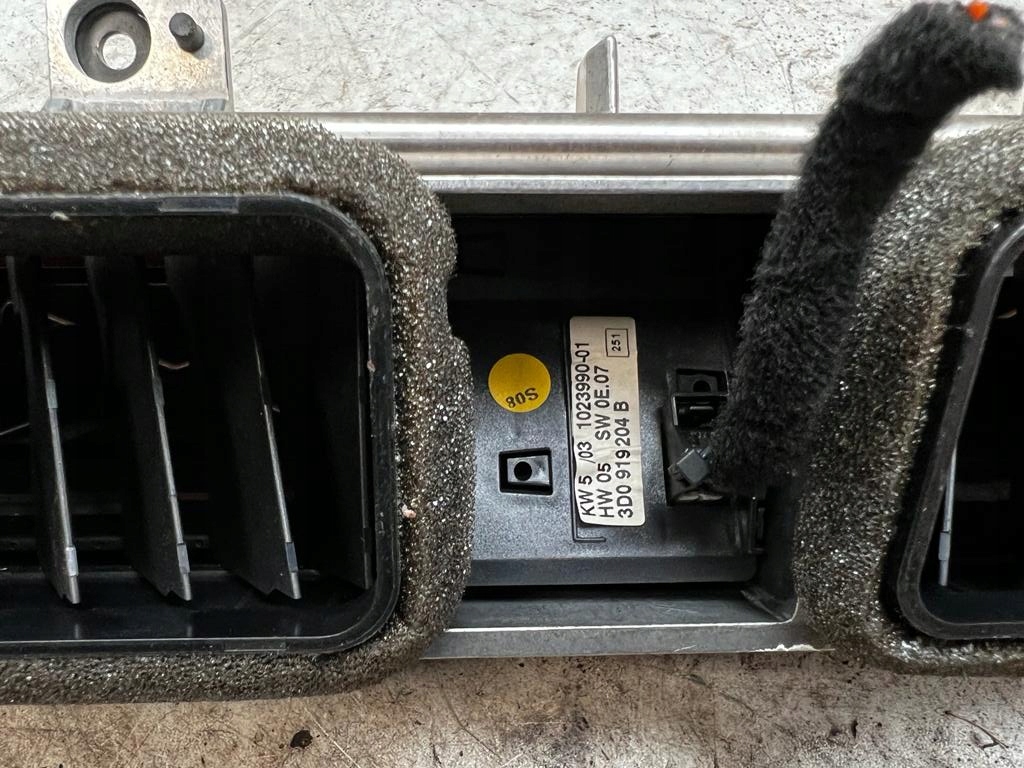 фото №5, Volkswagen vw phaeton годинник молдинг решітка обдув моторчик 3d1819144