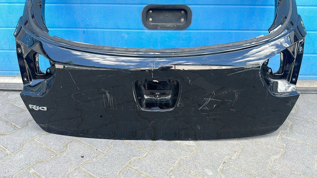 фото №4, Kia rio 2011- крышка багажника задняя задняя