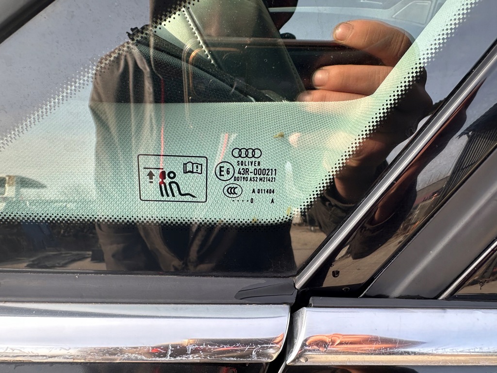фото №5, Скло трикутник правий задня audi a8 d4 przed fl lubelskie короткий 10r
