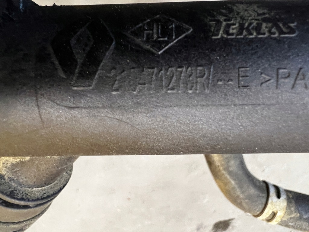 фото №11, Труба трубка шланг wąż магистраль wody dacia duster ii 1.0 tce lpg h4d f480