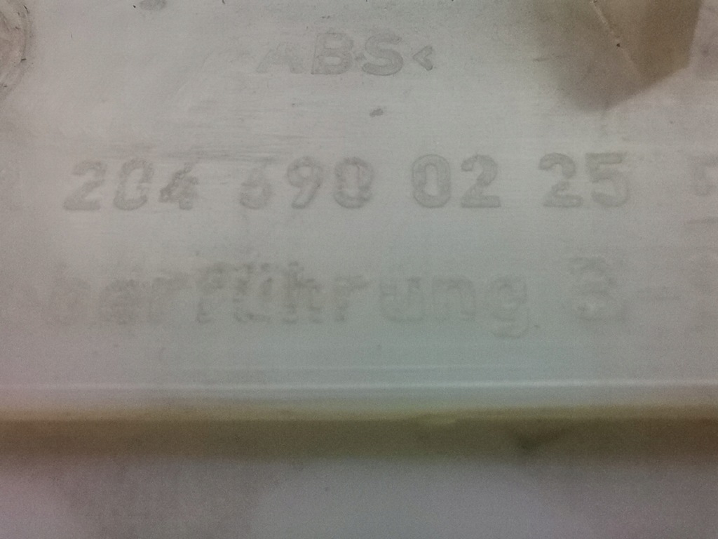 фото №8, Mercedes w204 обшивка оббивка захист стійка права a2046900225