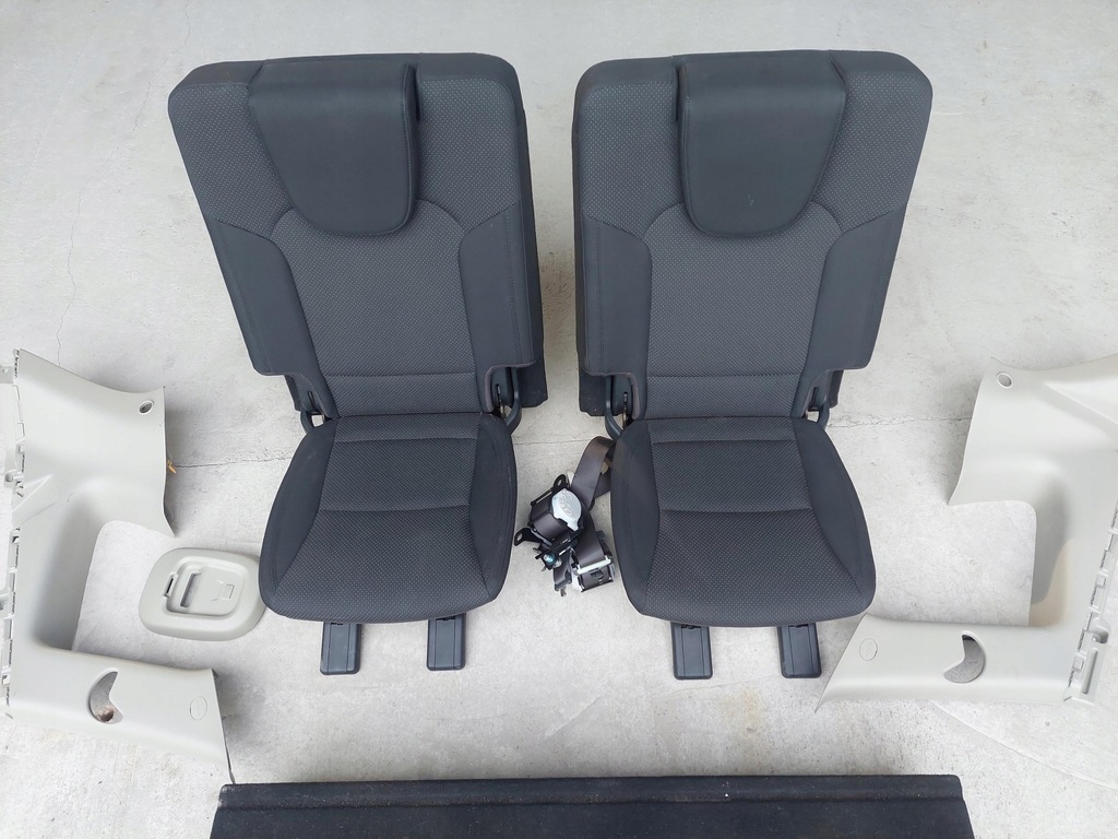 фото №4, Сидіння заднє сидіння сидіння iii ряд комплект kia carens iv
