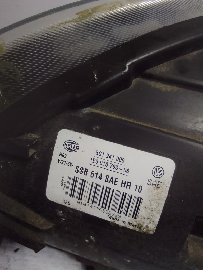 фото №9, Vw new beetle 16- лампа лівий правий перед usa