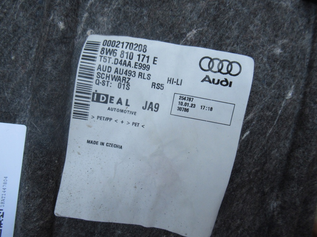 фото №4, Audi rs5 8w подкрылок задняя задние левая 8w6810171e