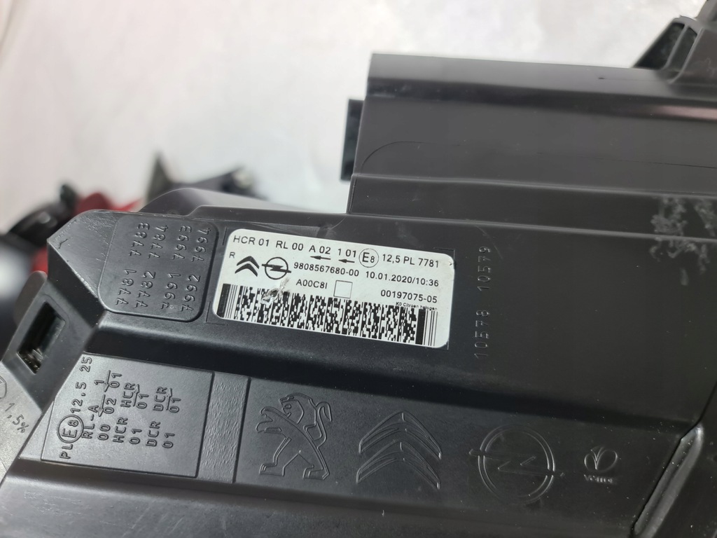 фото №14, Citroen jumpy vivaro zafira лампа права перед фара правий передній