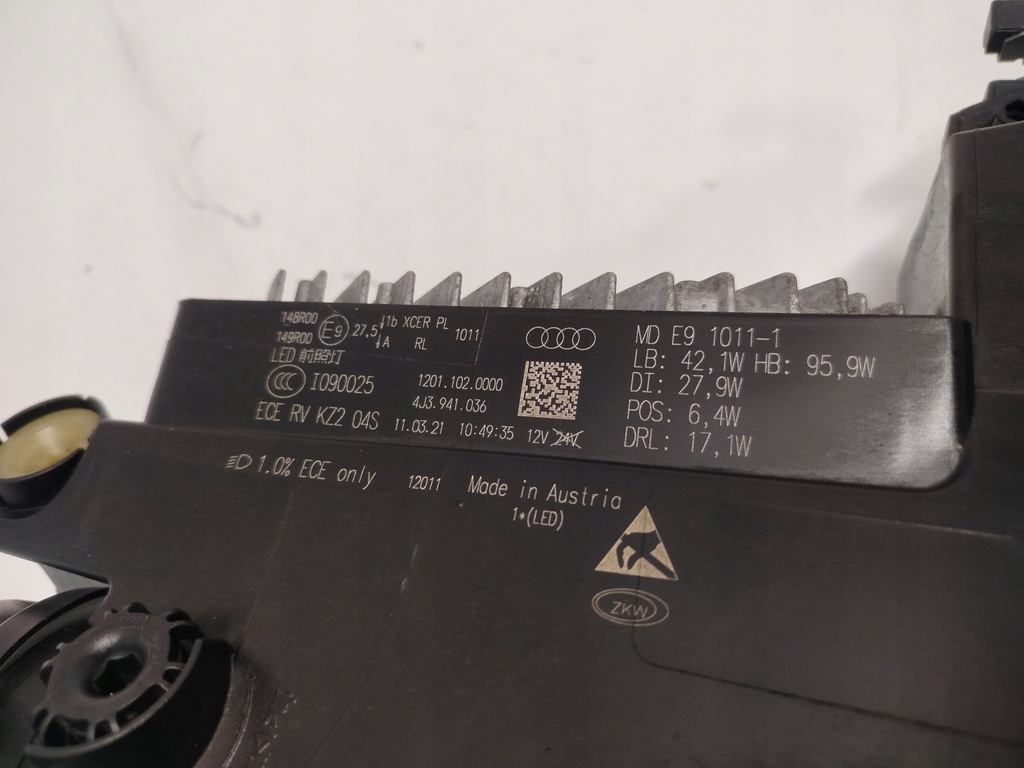 фото №10, Audi e-tron gt matrix лампа права ліва
