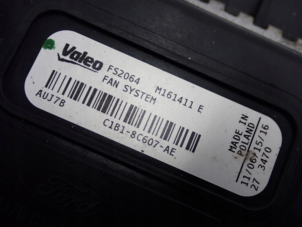 фото №11, Комплект радіатор вентилятор oryg ford b-max 1.0i 15r