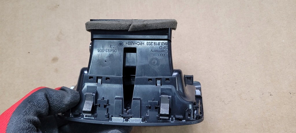 фото №10, S4 b8 lift a4 решётка обдув задняя 8k0819203j a5 s5