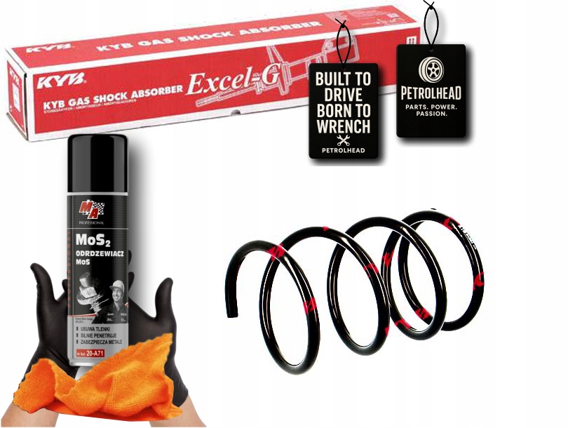 фото №1, Пружина подвеска перед l/p mitsubishi outlander i #petrolhead pro+ kit1