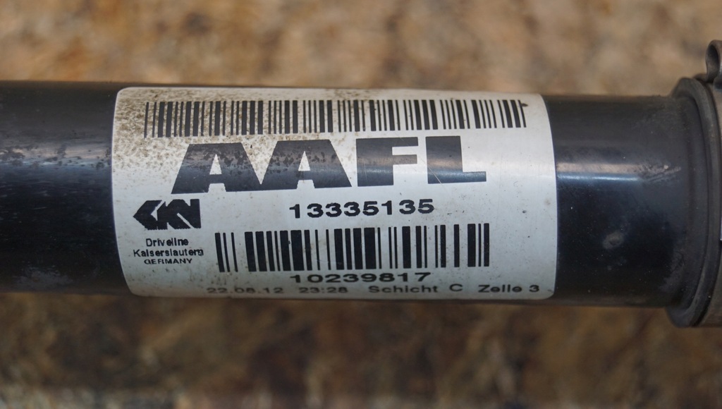 фото №8, Приводной вал левый перед opel astra j 1.6 1.7 cdti 13335135