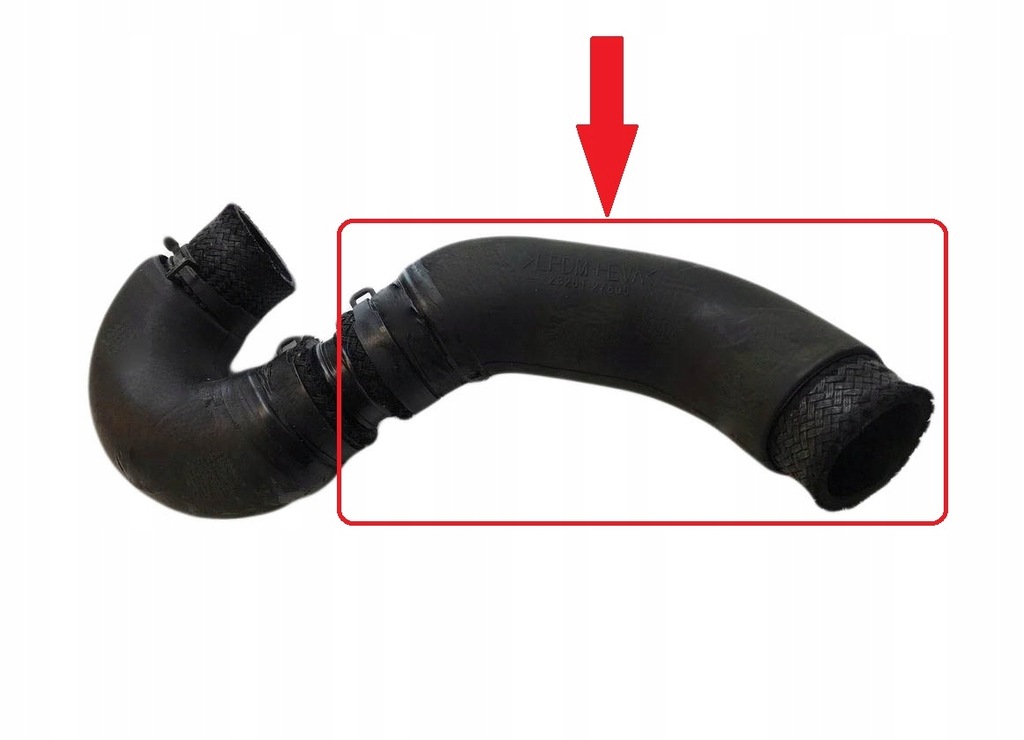 фото №6, Шланг труба turbo hyundai santa fe ii 2.2 crdi