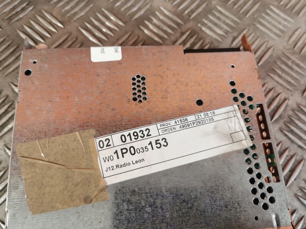 фото №4, Seat leon ii радіо заводський 1p0035153