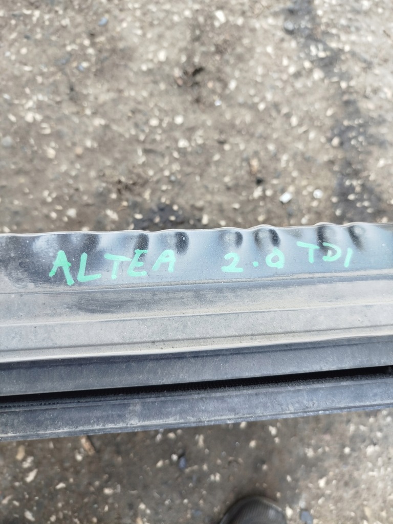 фото №6, Радиатор wody кондиционера интеркулер seat altea 1k0820411g