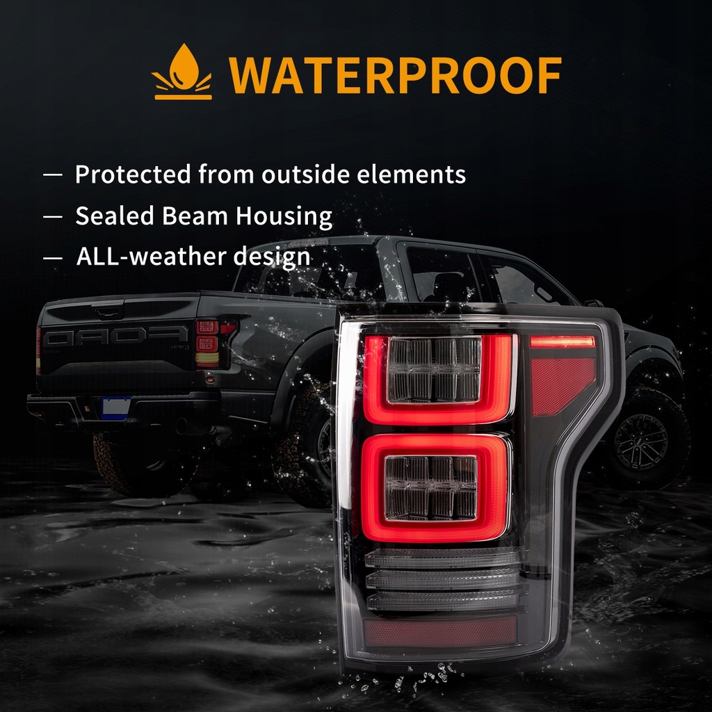 фото №9, Лампа лампы задняя led vland комплект clear ford f150 f-150 2015-2020