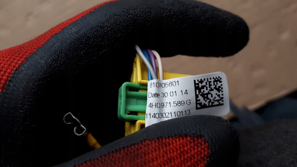 фото №7, A6 c7 4g жгут электропроводка руля a7 4g