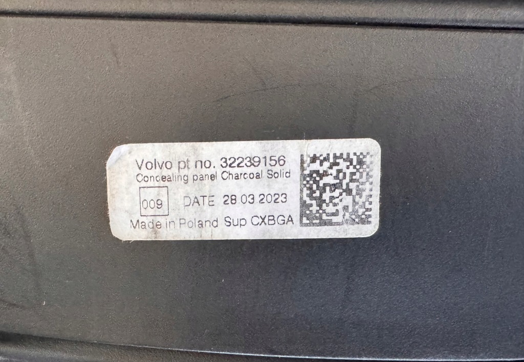 фото №10, 2023 volvo xc90 ii 2014-2025 шторка багажника czarna оригінальна