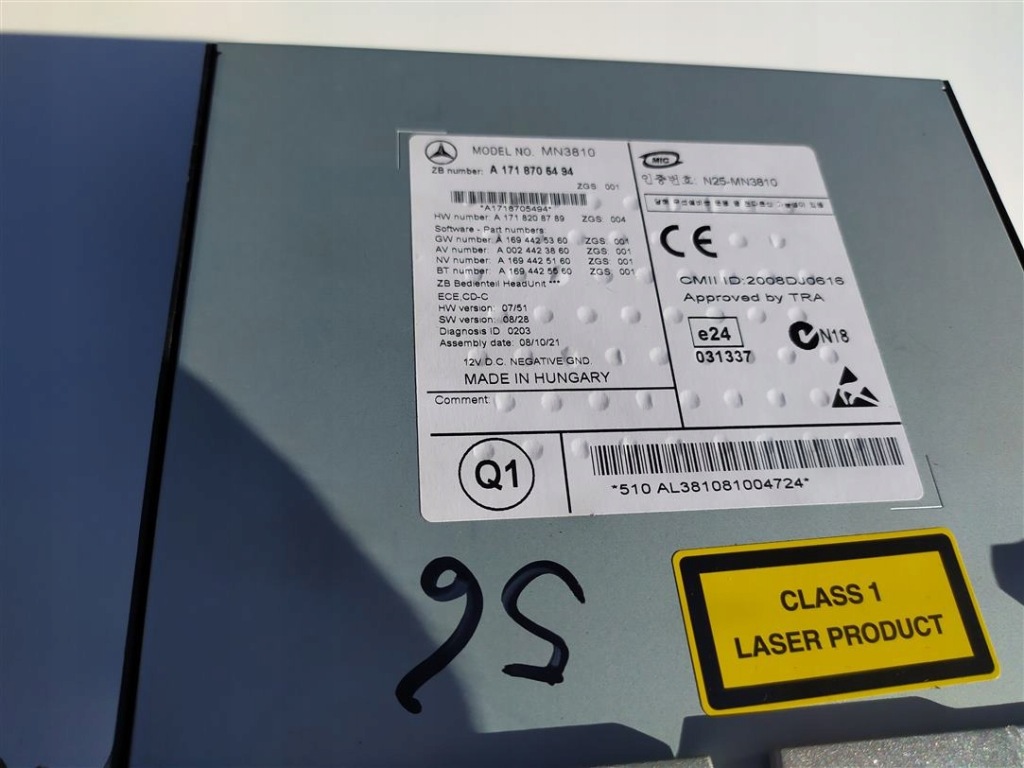 фото №4, Радио cd навигация mercedes r171 a1718705494