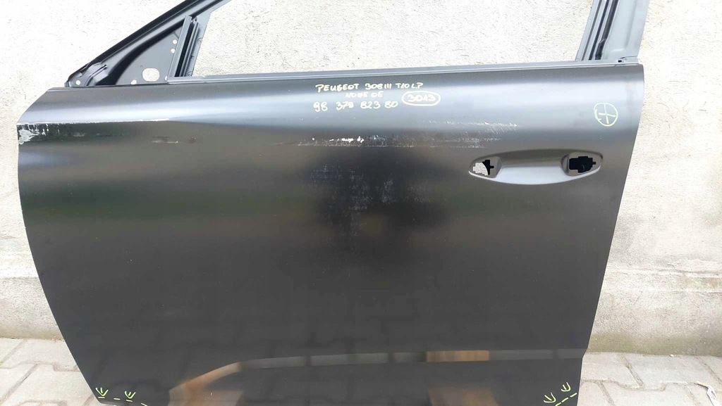 фото №6, Peugeot 308 iii t10 21- дверь левая перед передние nowe оригинальный номер 3013