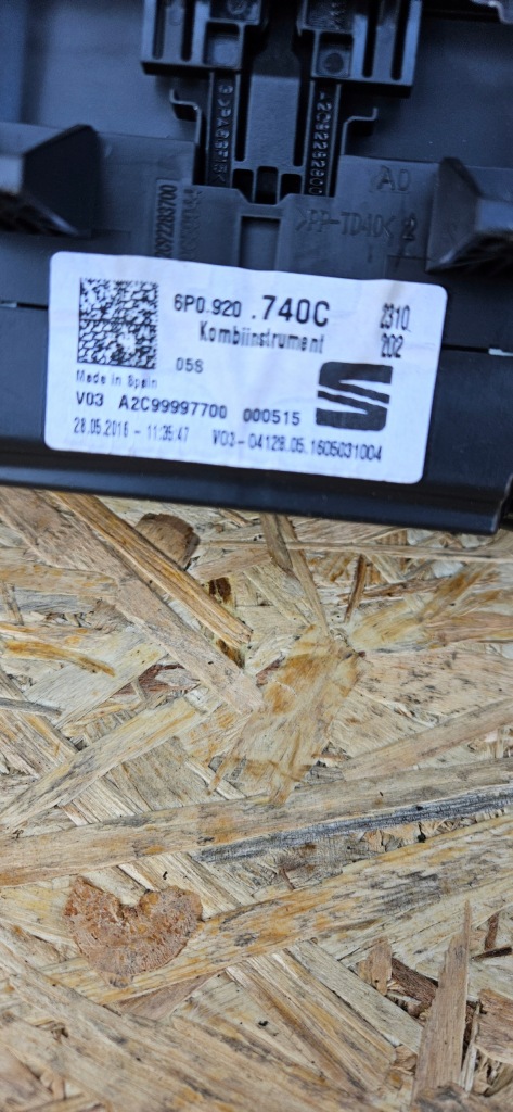 фото №8, Лічильник прилади seat ibiza iv 4 6p0920740c europa