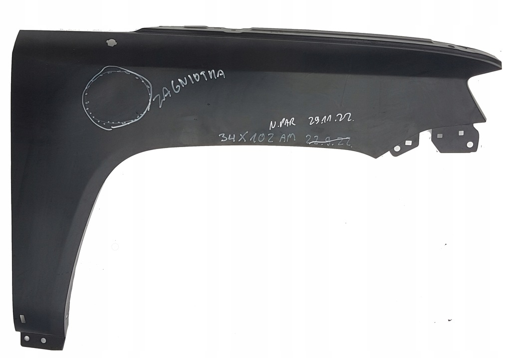 фото №1, Крила правий pk jeep compass 2007-1011 новий