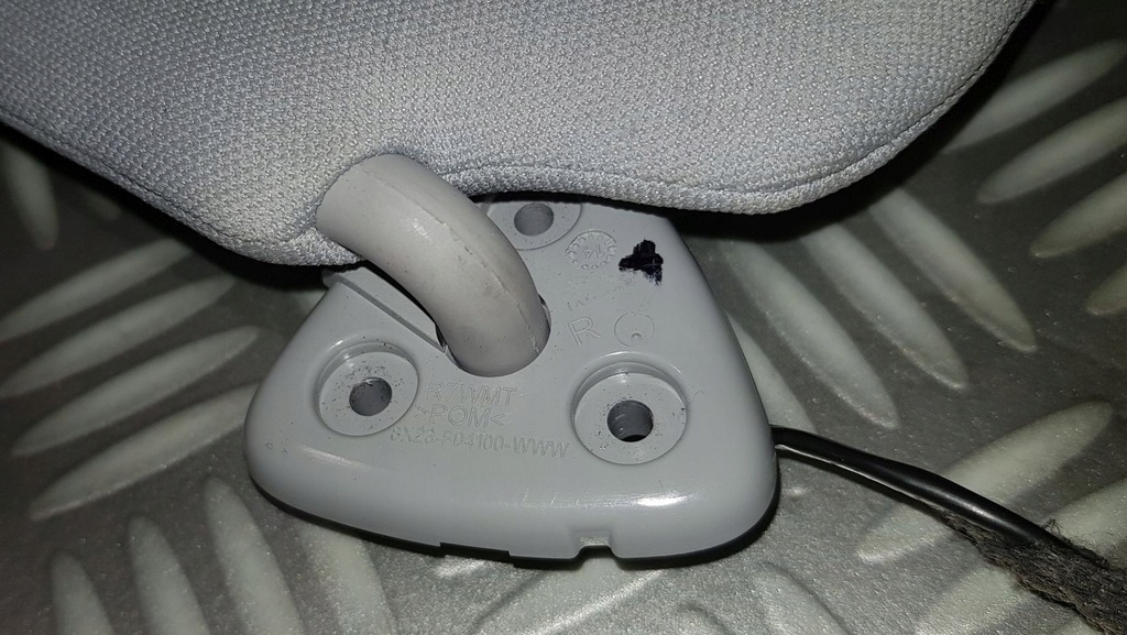 фото №7, Jaguar xf x250 lift защита солнцезащитная правая козырёк кронштейн потолочный