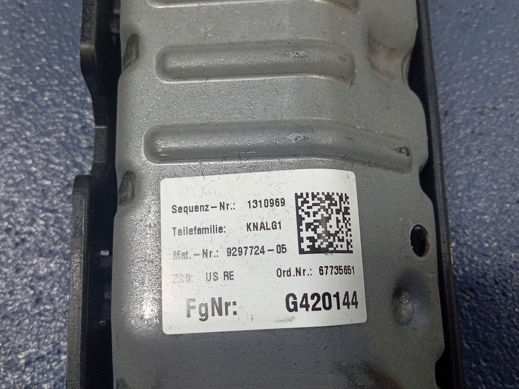 фото №5, Bmw 7 g11 g12 подушка безопасности коленный 9297724