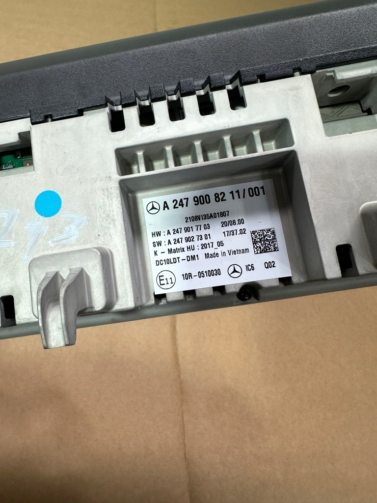 Купить Панель, приборы, модуль спидометра, дисплей mercedes eqa w243, h243