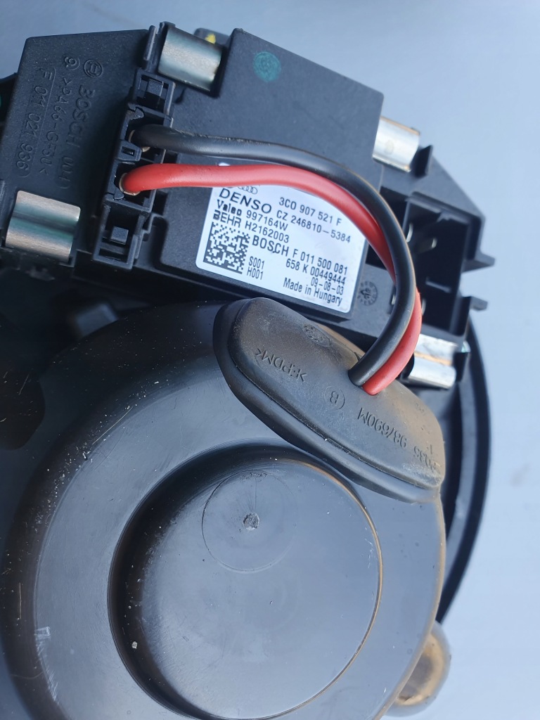 фото №2, Вентилятор салону audi a3 8p lift 3c0907521f