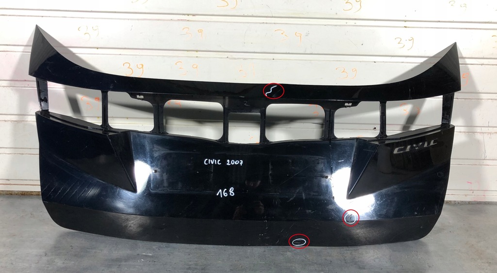 фото №1, Honda civic ufo 06-12 накладка накладка крышки задняя