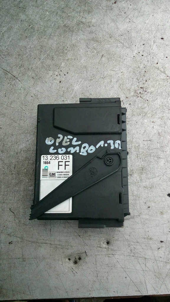 фото №1, Модуль комфорта opel combo c 13236031ff