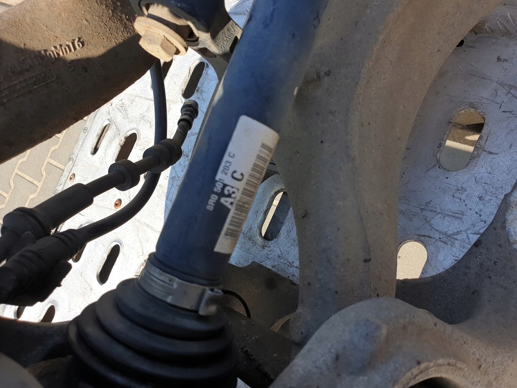 фото №7, Audi q5 8r подвеска задняя мост задний поворотный кулак задняя 3.0 tdi quattro