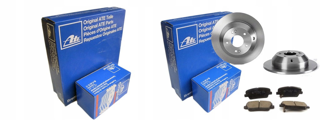 фото №1, Гальмівні диски гальмівні колодки p+t ate hyundai santa fe ii