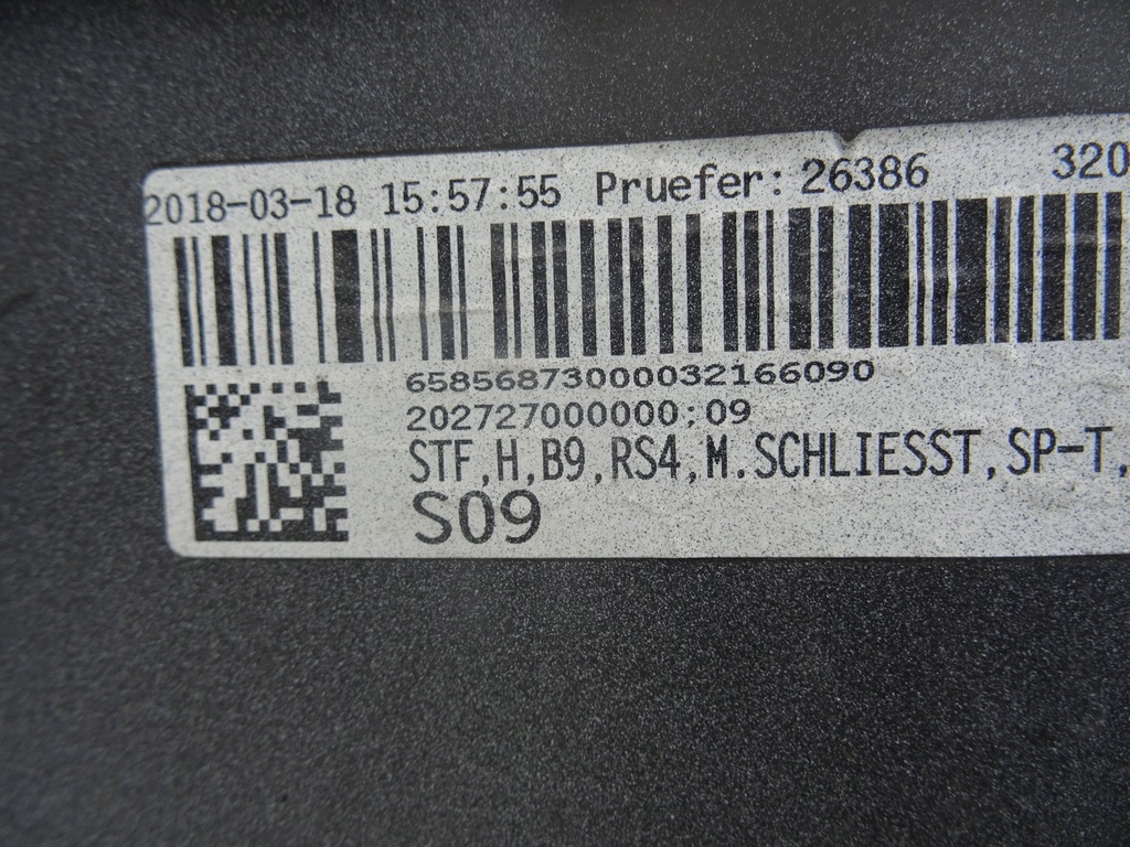 фото №10, Audi rs4 b9 8w9 17-19 бампер задня kombi оригінальний номер