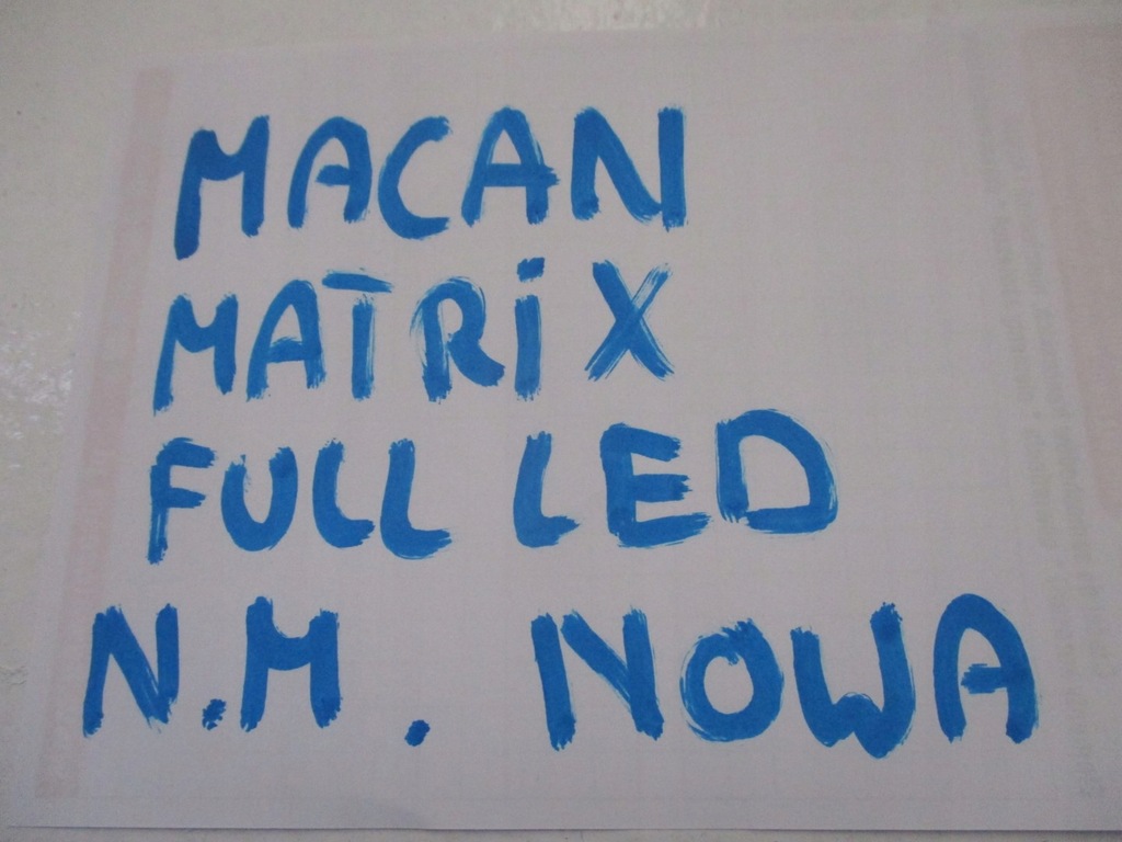 фото №8, Лампа правая full led macan 95b941010bb matrix