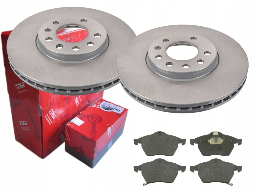 Купити Гальмівні диски гальмівні колодки trw перед saab 9-3 9-5 288mm