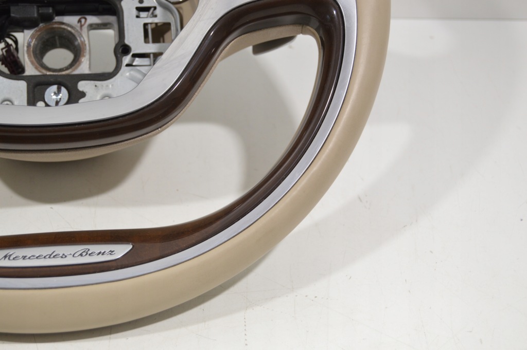 фото №7, Повітропровід бежева шкіра drewno подушка безпеки подушка mercedes s klasa w222