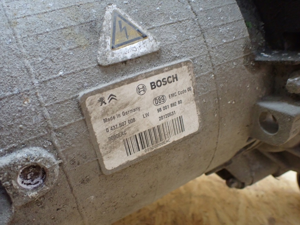 фото №14, Двигун електричний задня citroen ds5 hybrid 2.0 hdi europa 9800189280