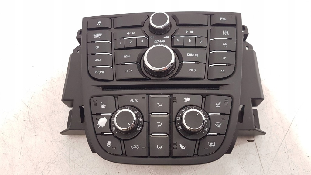 фото №1, Opel meriva b панель керування кондиціонера радіо 13435144 13362776