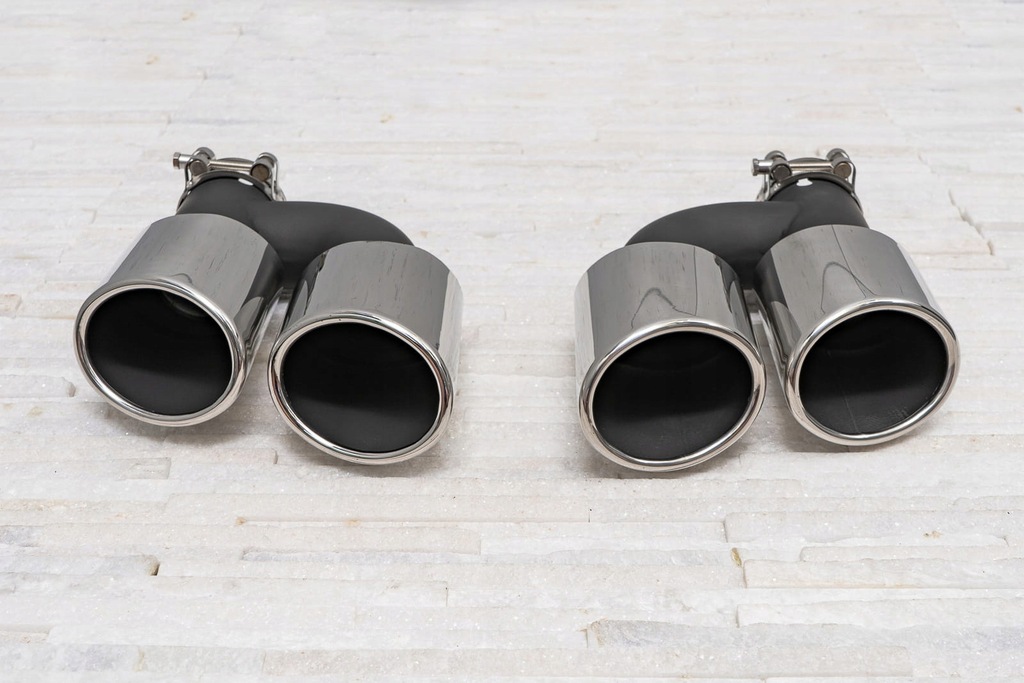 фото №6, Audi a4 b9 2015+ наконечник вихлоп stylizacja na s4 комплект 2 szt