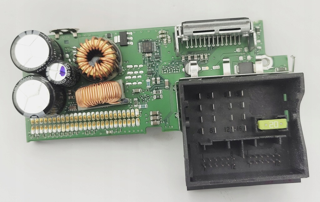 фото №1, Vw passat b7 tiguan golf vi радіо навігація rns 510 модуль роз'єми живлення