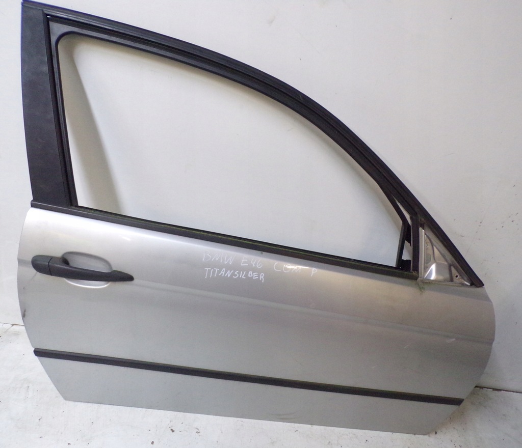 фото №1, Двері правий/лівий перед bmw e46 titansilber