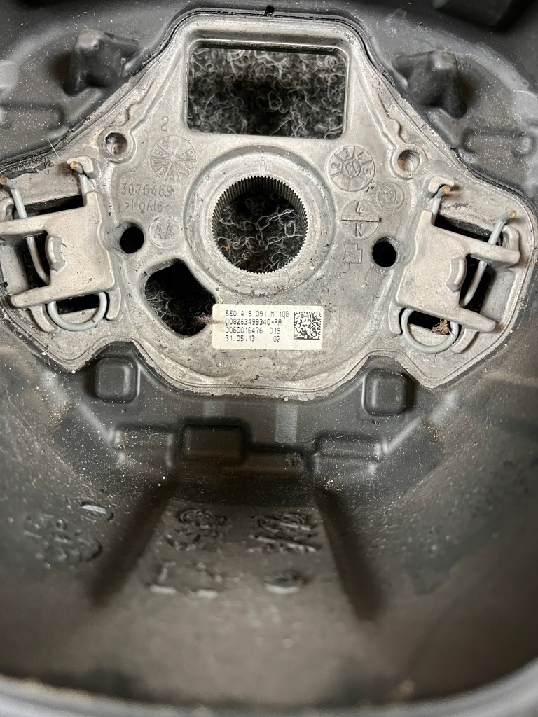 фото №7, Skoda roomster воздуховод подушка air bag 5e0419091m