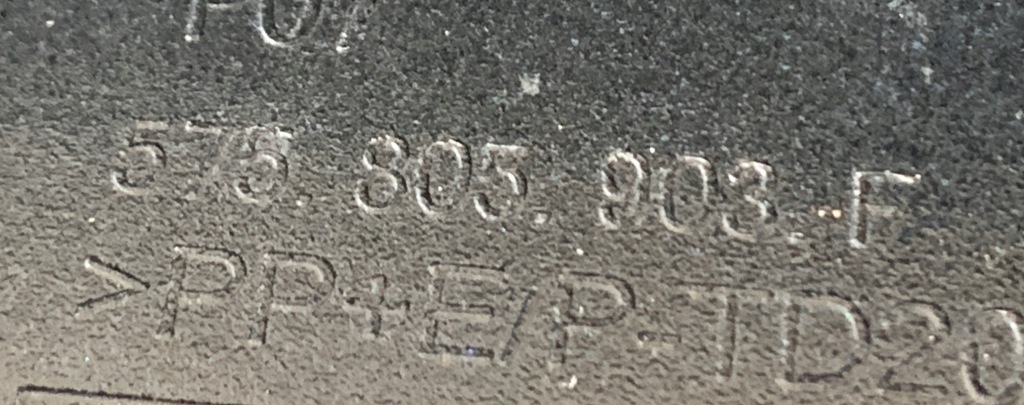 фото №13, Спойлер бампера перед cupra ateca lift 575805903f