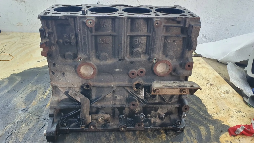 фото №16, Seat ibiza iv 4 6j 1.6 tdi cay 03l021bk блок двигателя номинальный