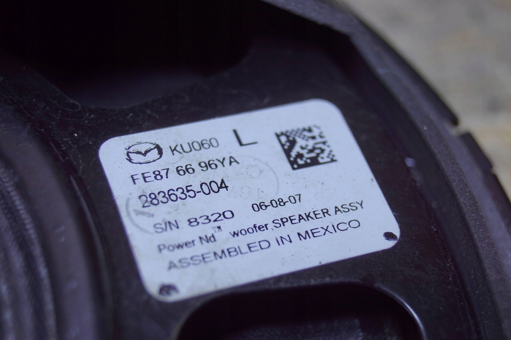 фото №11, Mazda rx8 динамік двері лівий перед fe876696ya gs331