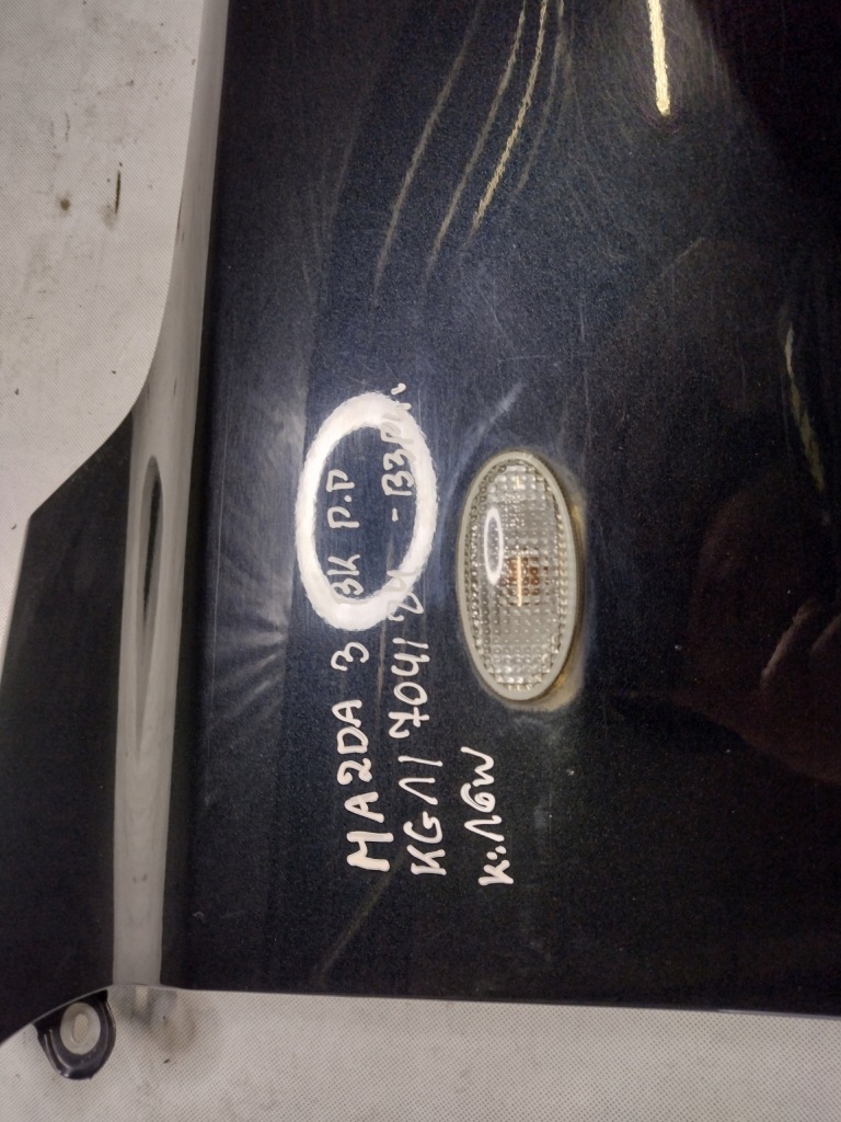 фото №6, Крыло правый перед mazda 3 bk przedlift hb k: 16w