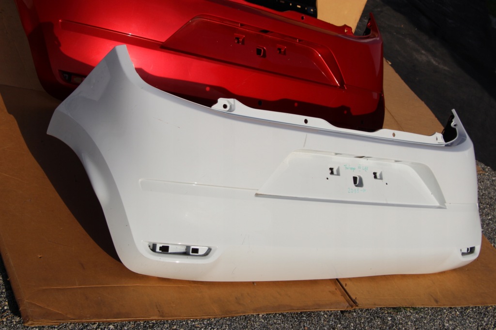 фото №10, Renault twingo iii lift 2018+ бампер задня задній na 3 x pdc колір tennp